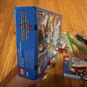 LEGO City: Satellite Launch Pad (3366) COMPLETE Used set w/ box, manual, and fig