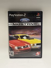 Sony Playstation 2 PS2 Ford Mustang The Legend Lives CIB Cleaned & Tested
