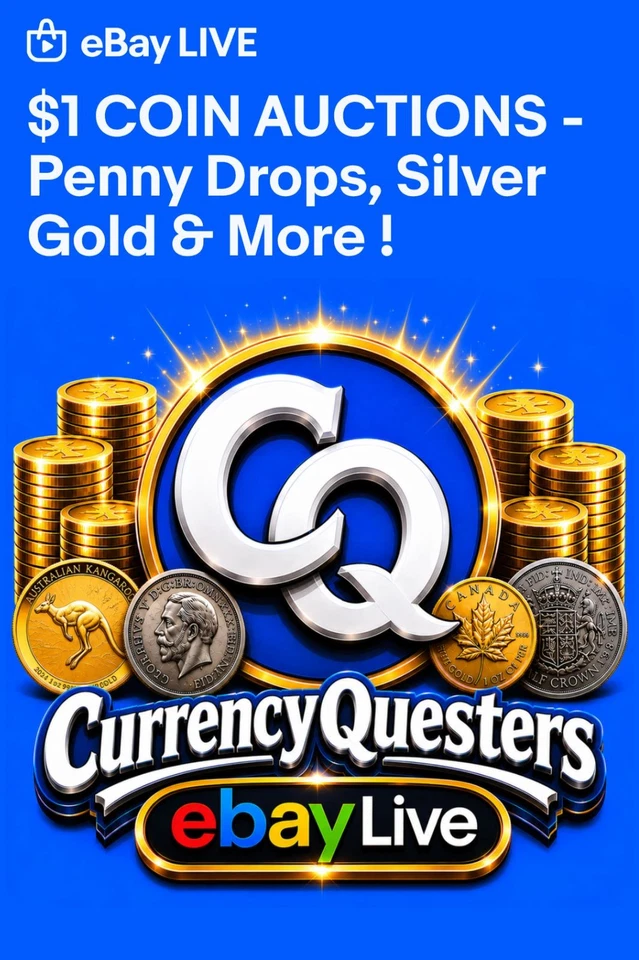 $1 Coin Auctions | Gold - Silver Coins | PENNY DROPS & MORE !