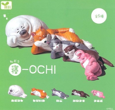 Sleeping OCHI [5er Set] YELL Capsule Japan Toy Collection Gacha 1113Y