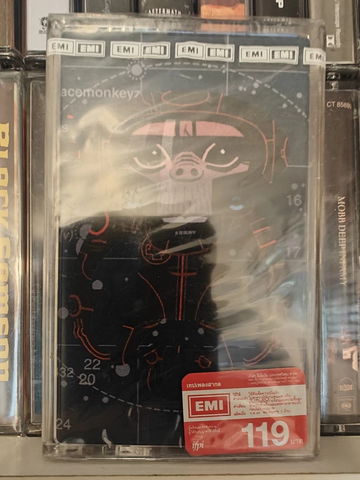 Spacemonkeyz V Gorillaz Laika Come Home FACTORY SEALED Cassette Album - Image 2 of 3