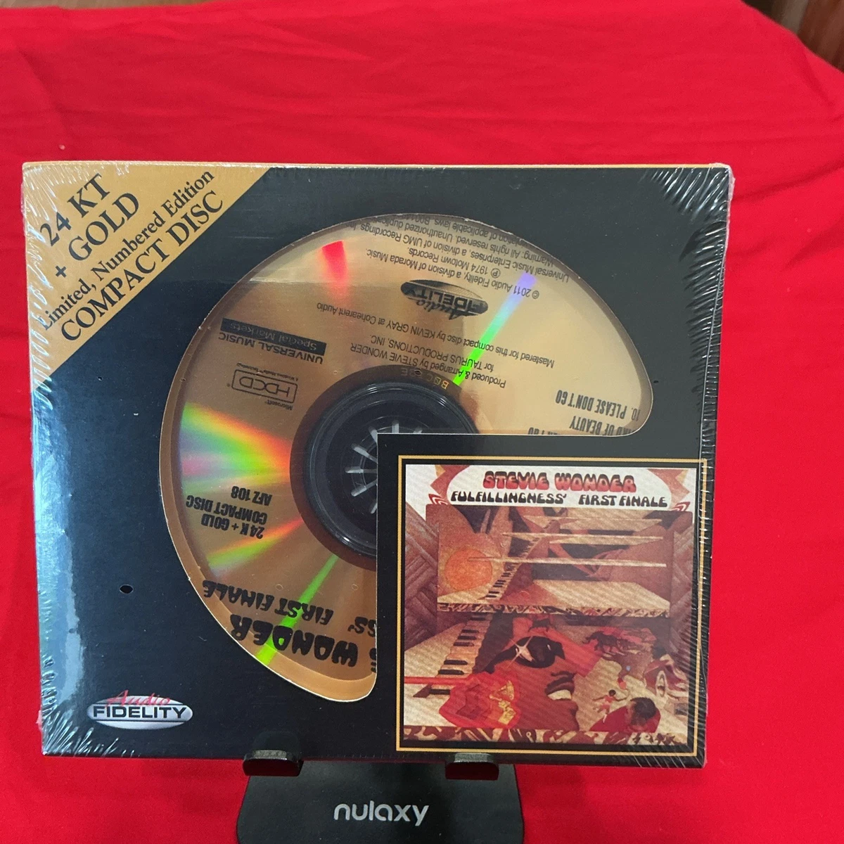 Album CDs Stevie Wonder 24k Gold Disc for sale | eBay