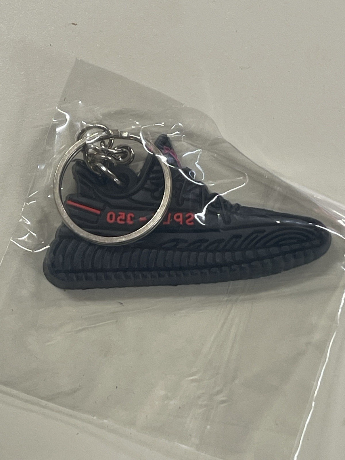 Nike Air Jordan Shoe Keychain Collectible Keychain For Sneakerheads Red Black