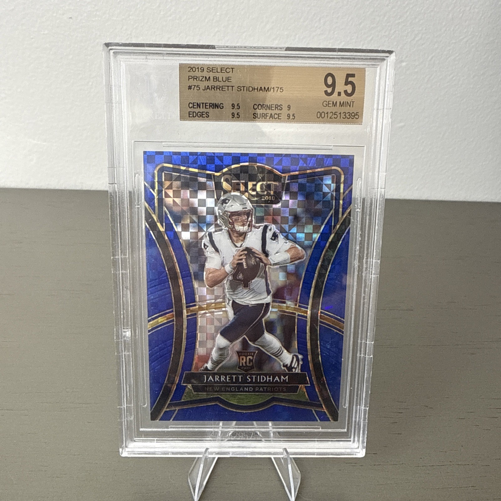 2019 Panini Select #115 Jarrett Stidham Blue /149 SP RC Rookie