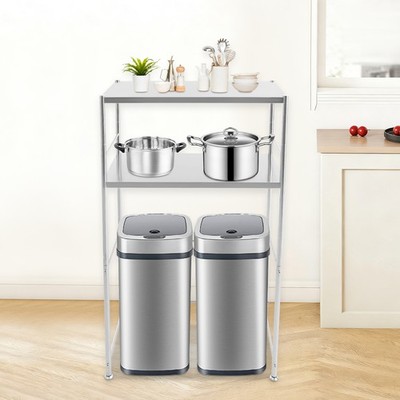 Stainless Steel Shelf Kitchen Storage Shelves Storage Shelf for Kitchen Garage