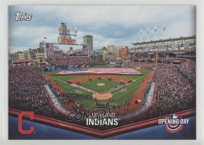 2018 Topps Opening Day Opening Day Ballpark Cleveland Indians #ODB-CI 0e3