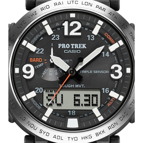 CASIO PROTREK PRW-6611Y-1ER ALTÍMETRO,BARÓMETRO,TERMÓMETRO BRÚJULA,SOLAR ... - Photo 12 sur 12