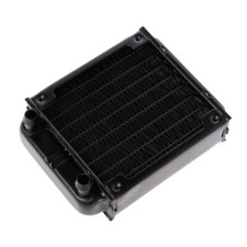 Computer CPU Heat Sink Exchanger PC Water Cooling Aluminum Radiator Cooler 8Tube