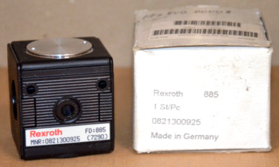 Bosch Rexroth 0821300925 Absperrventil NEU OVP
