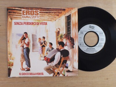 Eros Ramazotti - Senza Perderci Di Vista    7'' Single  Vinyl  vg+