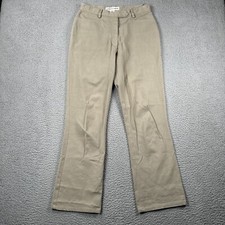 Vintage Chaiken and Capone Pants Womens 8 Straight Leg Beige Stretch Made in USA