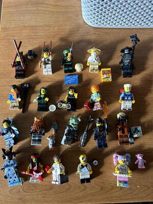 Lego Ninjago Movie Minifigure Series CMF 71019 Full Collection (£4 Per  Figure)