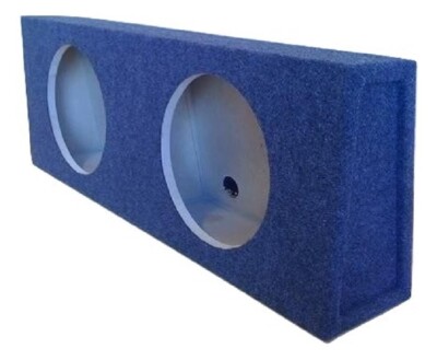 Custom Shallow Sub Box Subwoofer Enclosure for 2 Alpine SWR-T12 Type R Subs