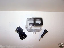 Genuine GoPro Hero 3,3+plus fits4 slim waterproof housing case j-hook