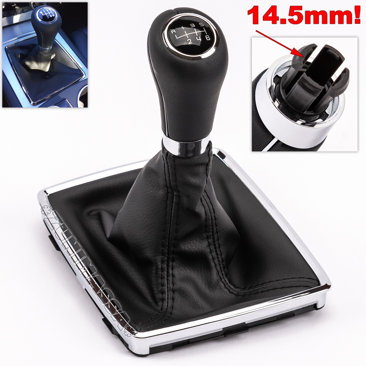 6-Gang Schaltknauf Für Mercedes W204 - Automotive Getriebehebel