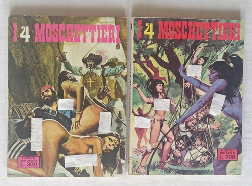 I 4 MOSCHETTIERI 1/7 quasi completa Ed. Emmevi 1974 !!!!!!! - Picture 6 of 9