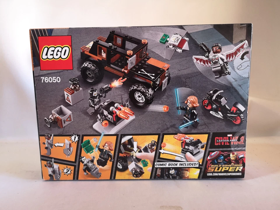 LEGO Super Heroes-76050-L'attaque toxique de Crossbones neuf scellé - Photo 2/4