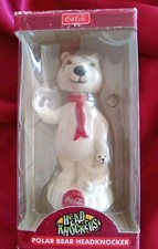 Coca-Cola Polar Bear Bobblehead Head Knocker in Box