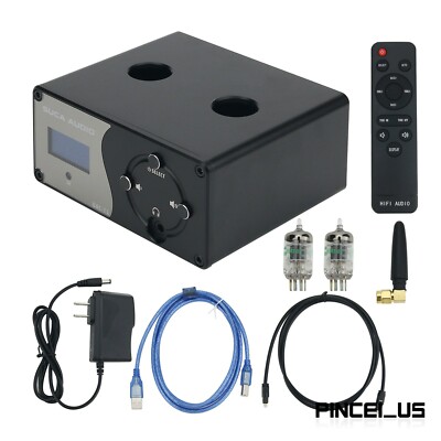 SUCA AUDIO DAC-T1 Tube Preamplifier Preamp Hifi Bluetooth5.0 DAC Single-Ended