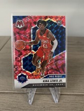 2020-21 Panini Mosaic Kira Lewis JR #280 NBA Debut Red Reactive SP NO Pelicans