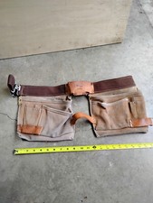 Sears Craftsman Cowhide Leather Carpenter Tool Belt Vintage 94216