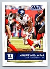2016 Score 211 Andre Williams New York Giants