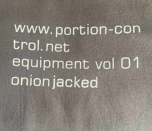 Portion Control - RARE original/offizielles Long-Sleeve-T-Shirt "Onion Jack" (L) - Bild 3 von 8