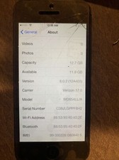 Apple iPhone 5 - 16GB - Black Slate Verizon A1429 CDMA GSM