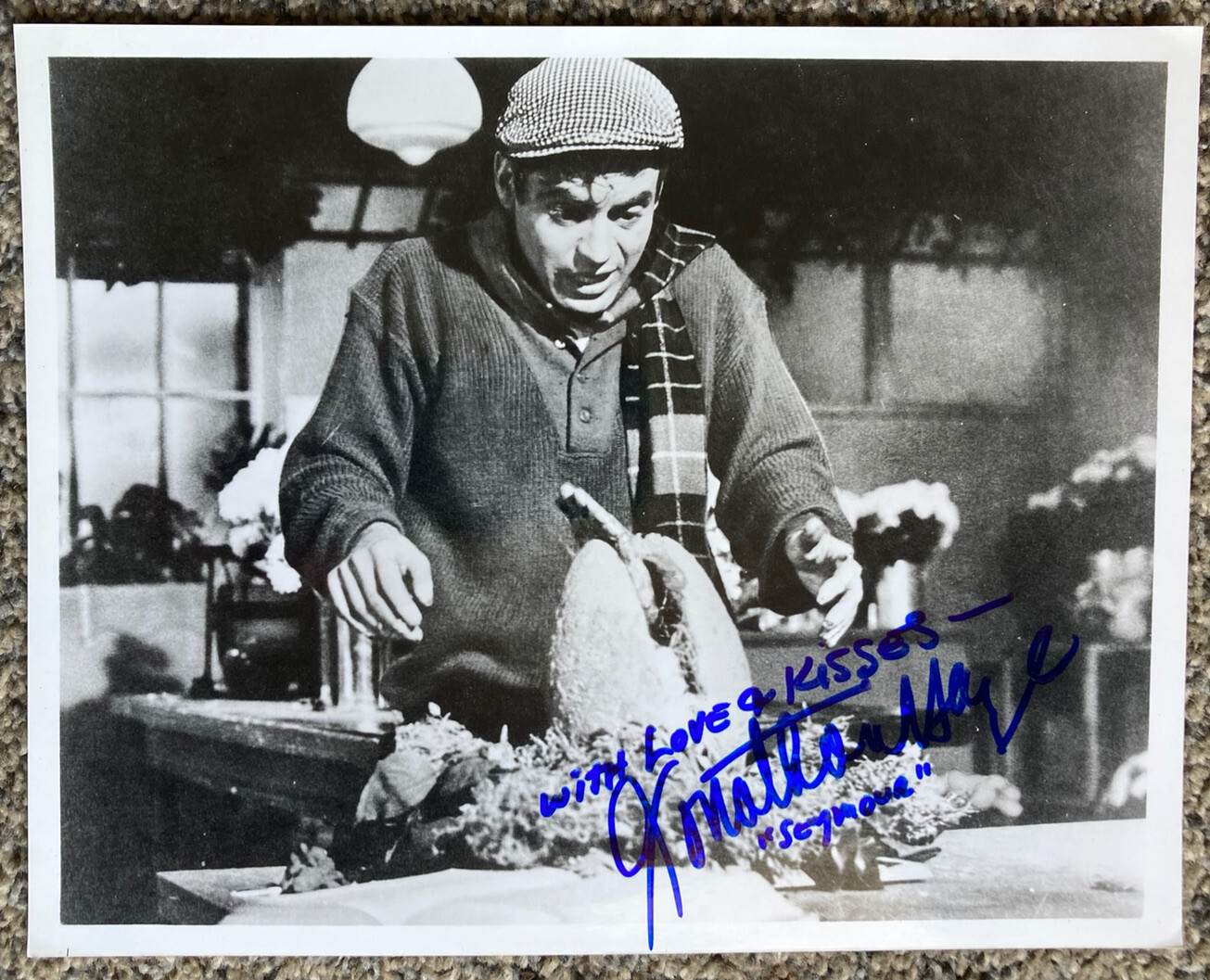 JONATHAN HAZE Hand Signed Autographed 8 X 10 PHOTO COA 1960 Little Shop Horrors
