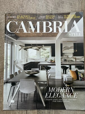 Cambria Style Magazine Rustic Getaway & Modern Elegance Winter 2023
