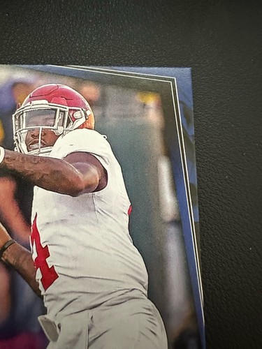 2024 Leaf Football Jalen Milroe #26 Alabama Crimson Tide - Picture 3 of 6