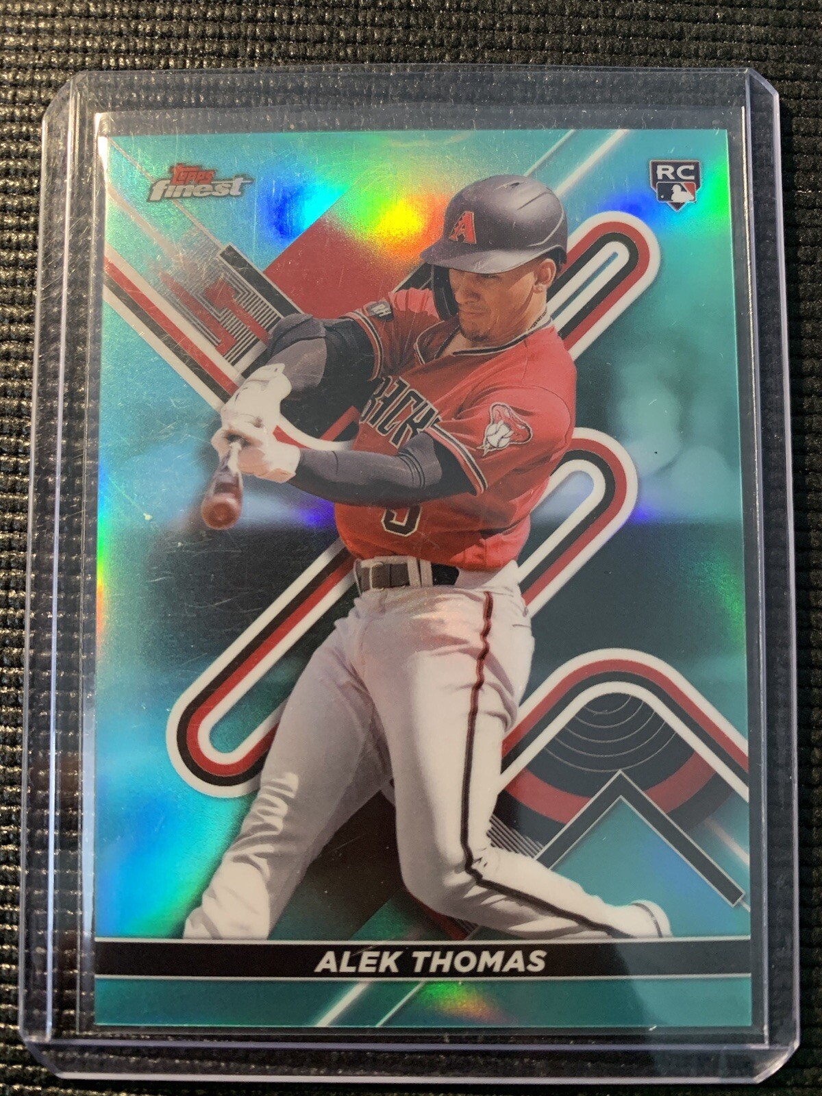 Alek Thomas Diamondbacks Rookie Aqua Refractor 152/199 2022 Topps Finest#43