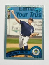 2011 Topps Pro Debut Mariners Stephen Pryor Blue /309 #262
