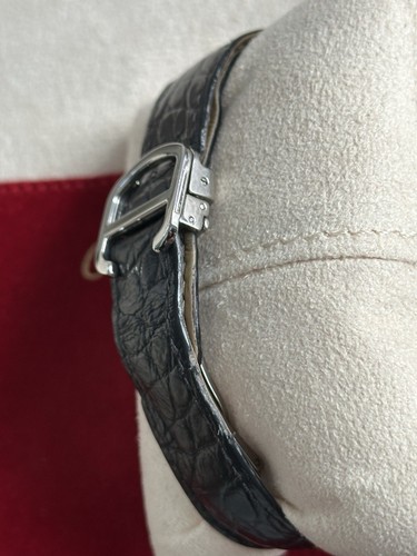 Cartier Ronde Solo 36mm Stainless Steel & Black Leather Watch: Ref 2934. Tank - Picture 15 of 19