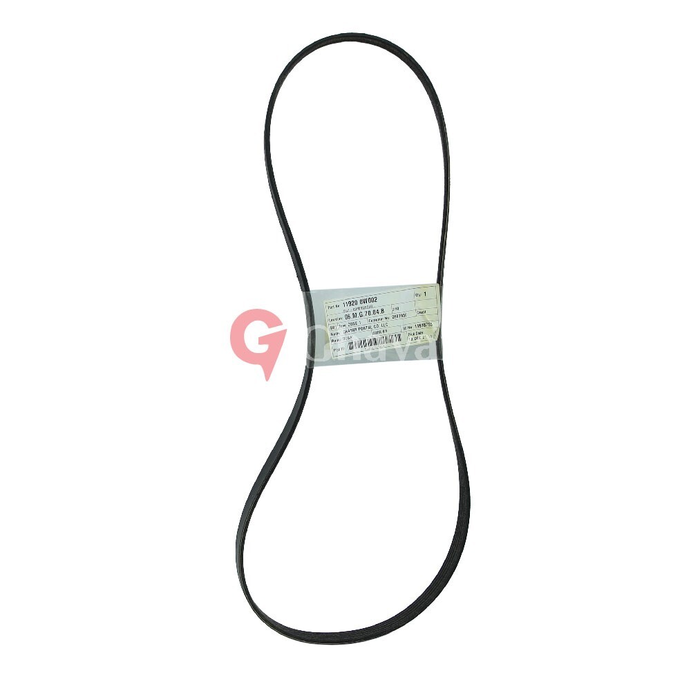 11920-0W002 Nissan Belt-compressor 119200W002, New Genuine
