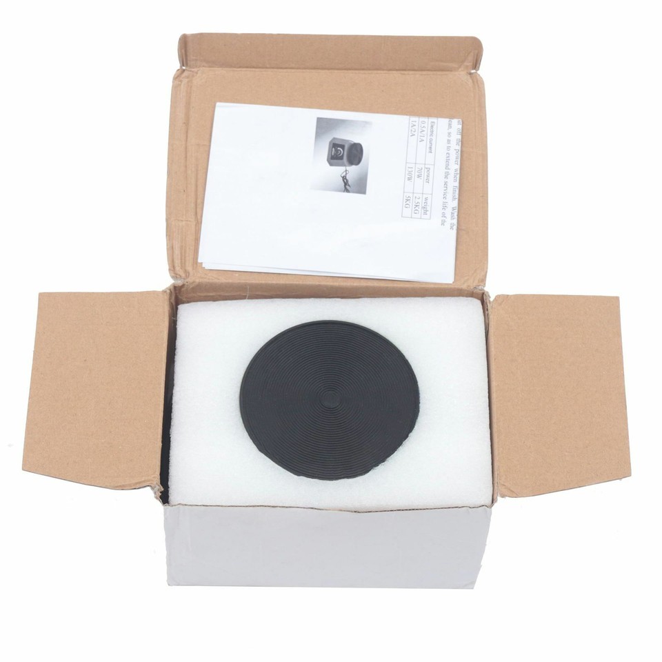 4" Dental Lab Equipment Vibrating Tool Round Model Vibrator Shaker