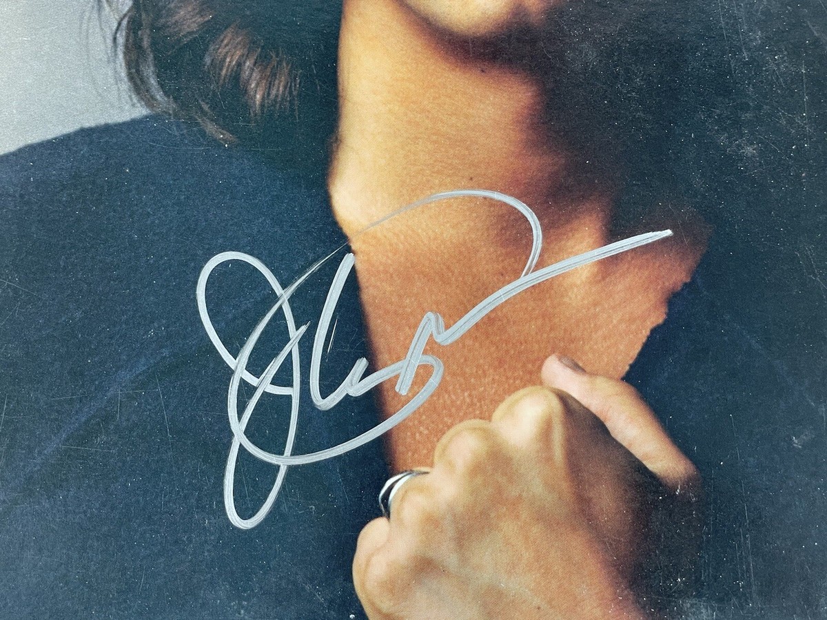 LP【プロモ用写真&バイオ付】JOE LYNN TURNER/Rescue Me Joe Lynn Turner Signed Rescue You Solo Vinyl Record JSA COA