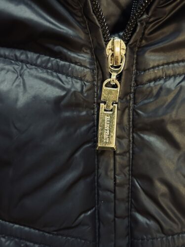 Ellen Tracy Down Jacket Women’s Size Small Nylon Black Puffy Hooded - Duck Down - Picture 7 of 22