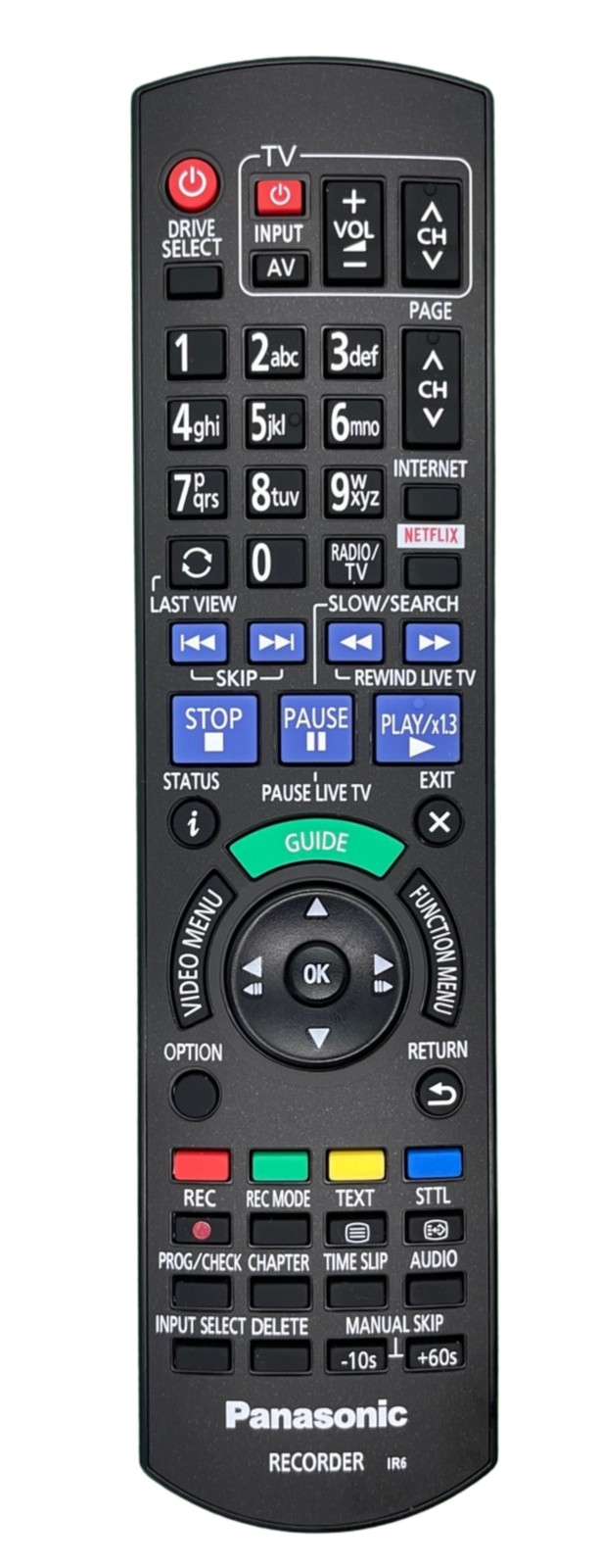 Оригинальный видеорегистратор Panasonic Fernbedienung DMR-BST855EG DMR-BST950EG 7690₽