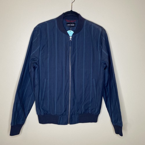The Boulevard Bomber Jacket Navy 
