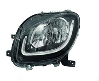 Scheinwerfer Vorne Links Parab Schwarz LED - Links - Intelligent Fortwo 14