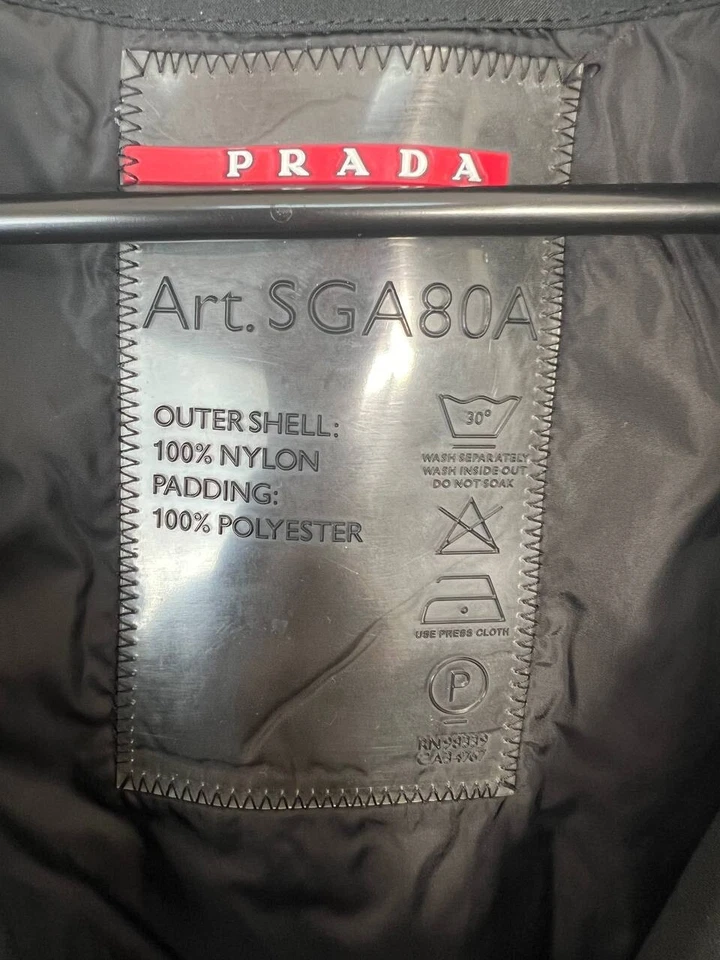 Prada Sport SGA80A Nylon Jacket 46 - Image 2 of 4