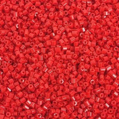 10/0 2-CUT Beads Red