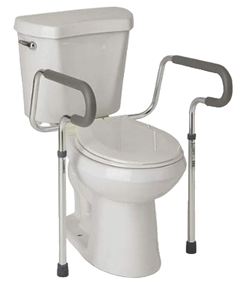 Medline Guardian Toilet Safety Rail Frame Adjustable Height G30300H eBay