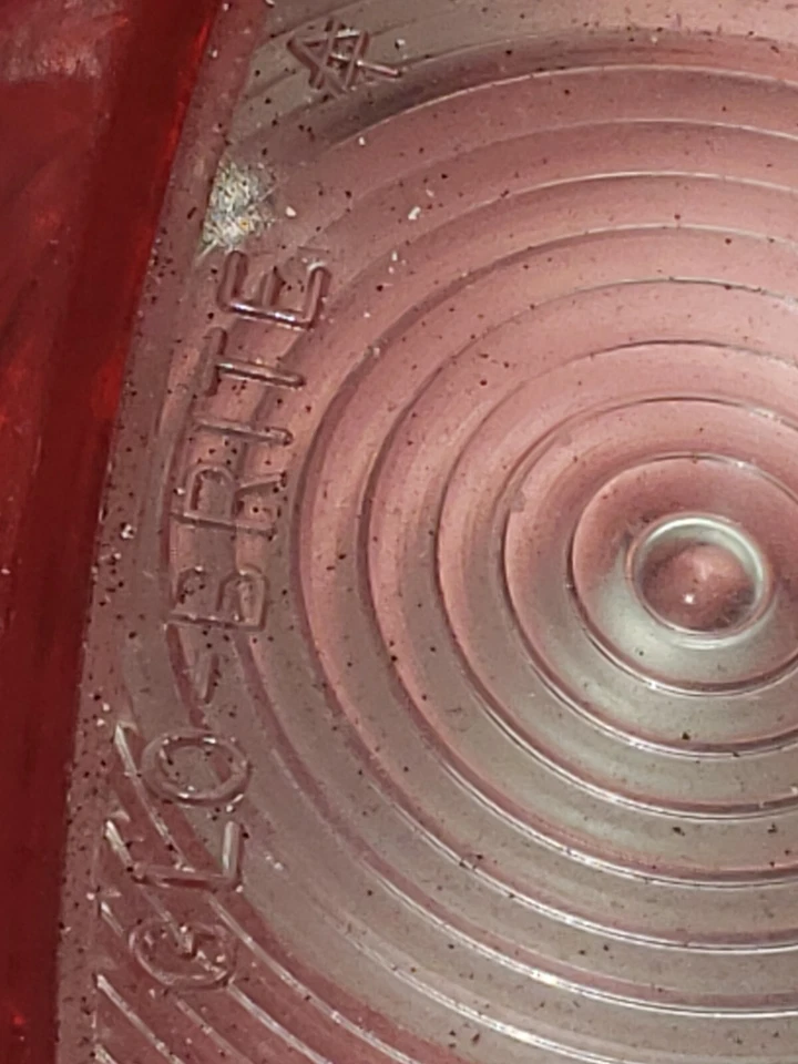 1964 MERCURY MONTEREY MONTCLAIR * BACKUP LIGHT LENS - Image 4 of 4