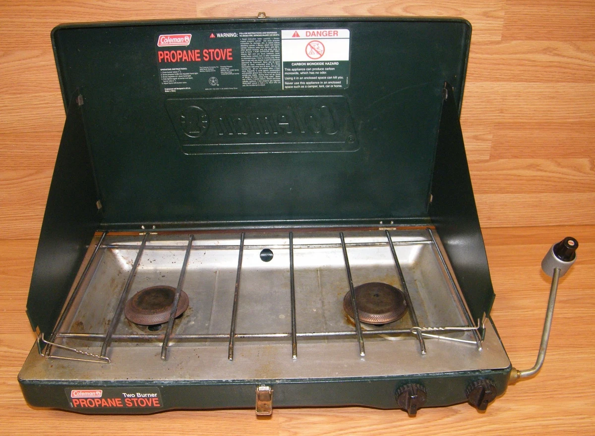 Coleman Propane Vintage Range Stove Oven 4 Burner - RV Boat Camper (See  Details)