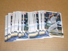 2018 Bowman Draft KEVON JACKSON BASE LOT OF 40 CARDS #BD-83 ROYALS