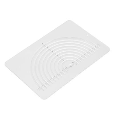 Circle Quilting Ruler Semicircle Durable Clear Acrylic Highly Accurate ...