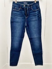 Time and Tru Womens Jeans Size 4 High Rise Skinny Dark Wash NWOT