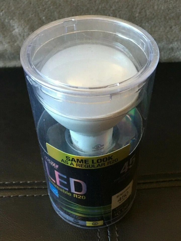 NEW Feit Electric LED Dimmable R 20 Reflector 45 W Replacement Light Bulb - Image 4 of 4